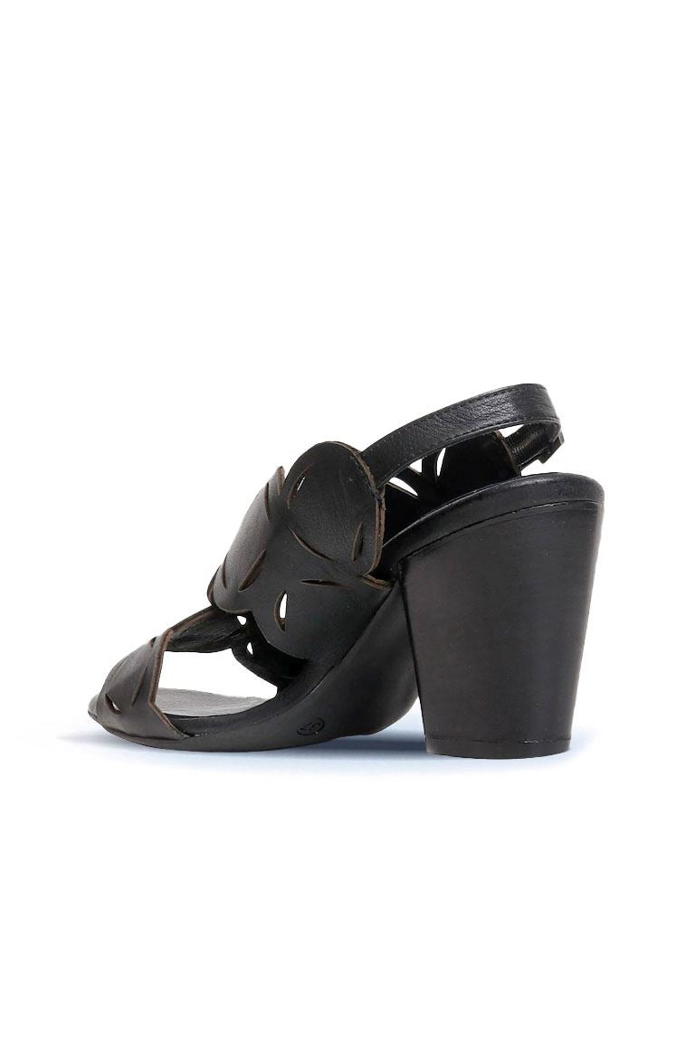 Bueno Women's Leather Heeled Sandal