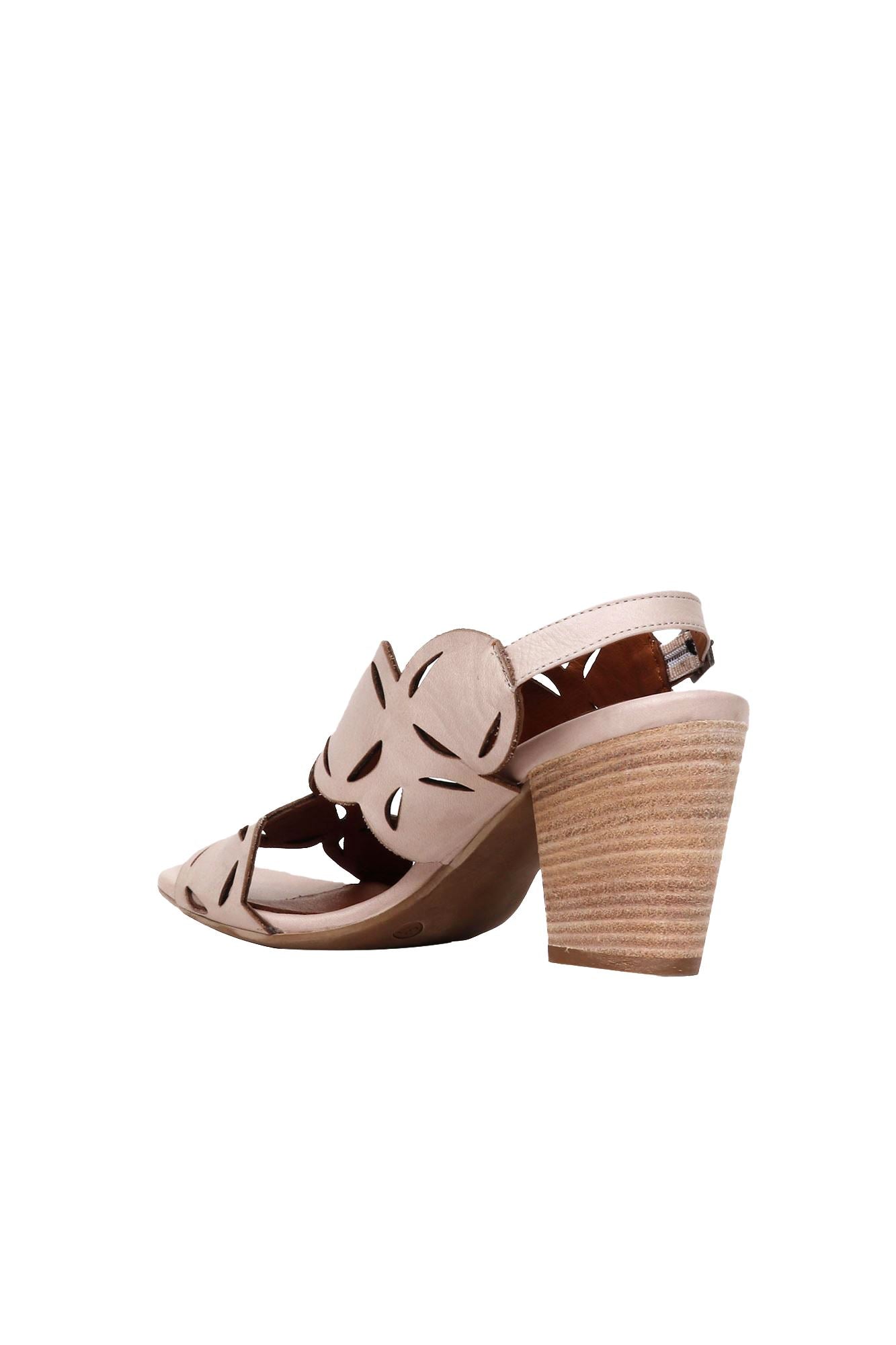 Bueno Women's Leather Heeled Sandal