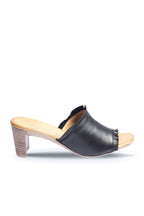 Bueno Women's Leather Heeled Slipper