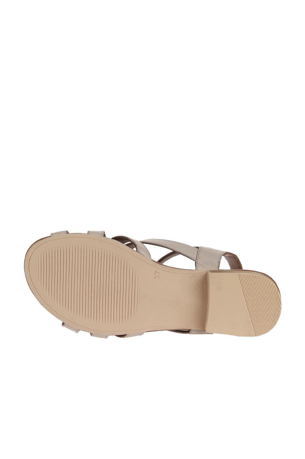 Bueno Women's Leather Low-Heel Sandal