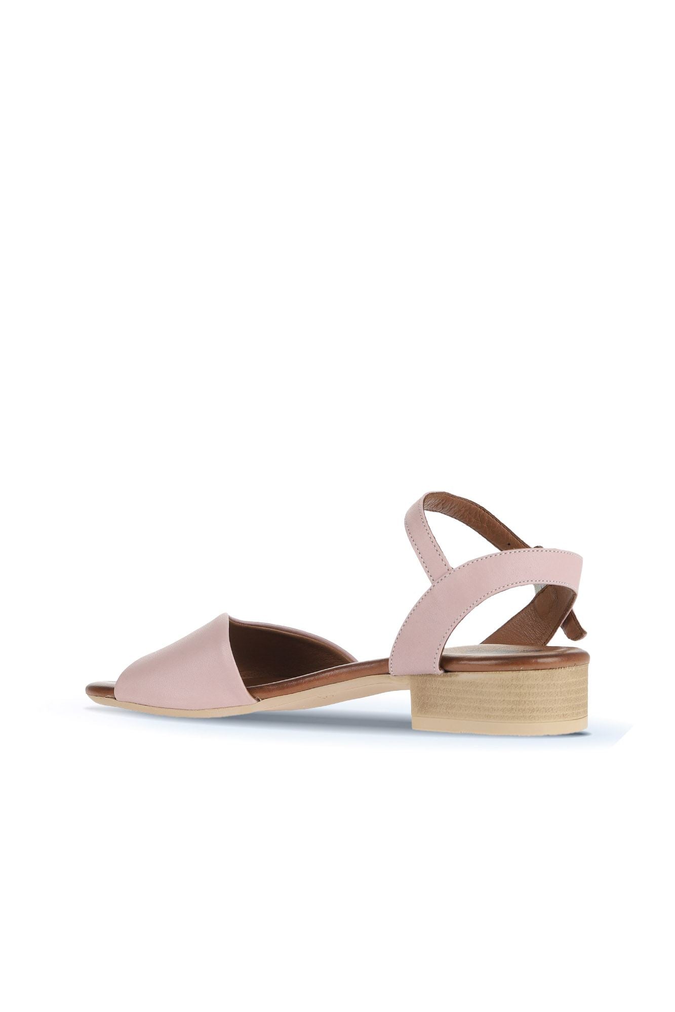 Bueno Women's Leather Low-Heel Sandal