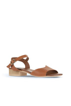 Bueno Women's Leather Low-Heel Sandal