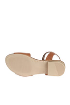 Bueno Women's Leather Low-Heel Sandal