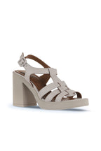 Bueno Women's Leather Heeled Sandal