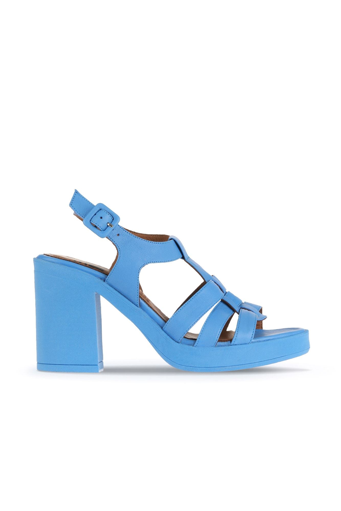 Bueno Women's Leather Heeled Sandal