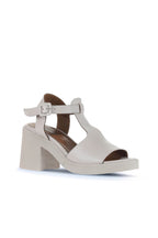 Bueno Women's Leather Heeled Sandal