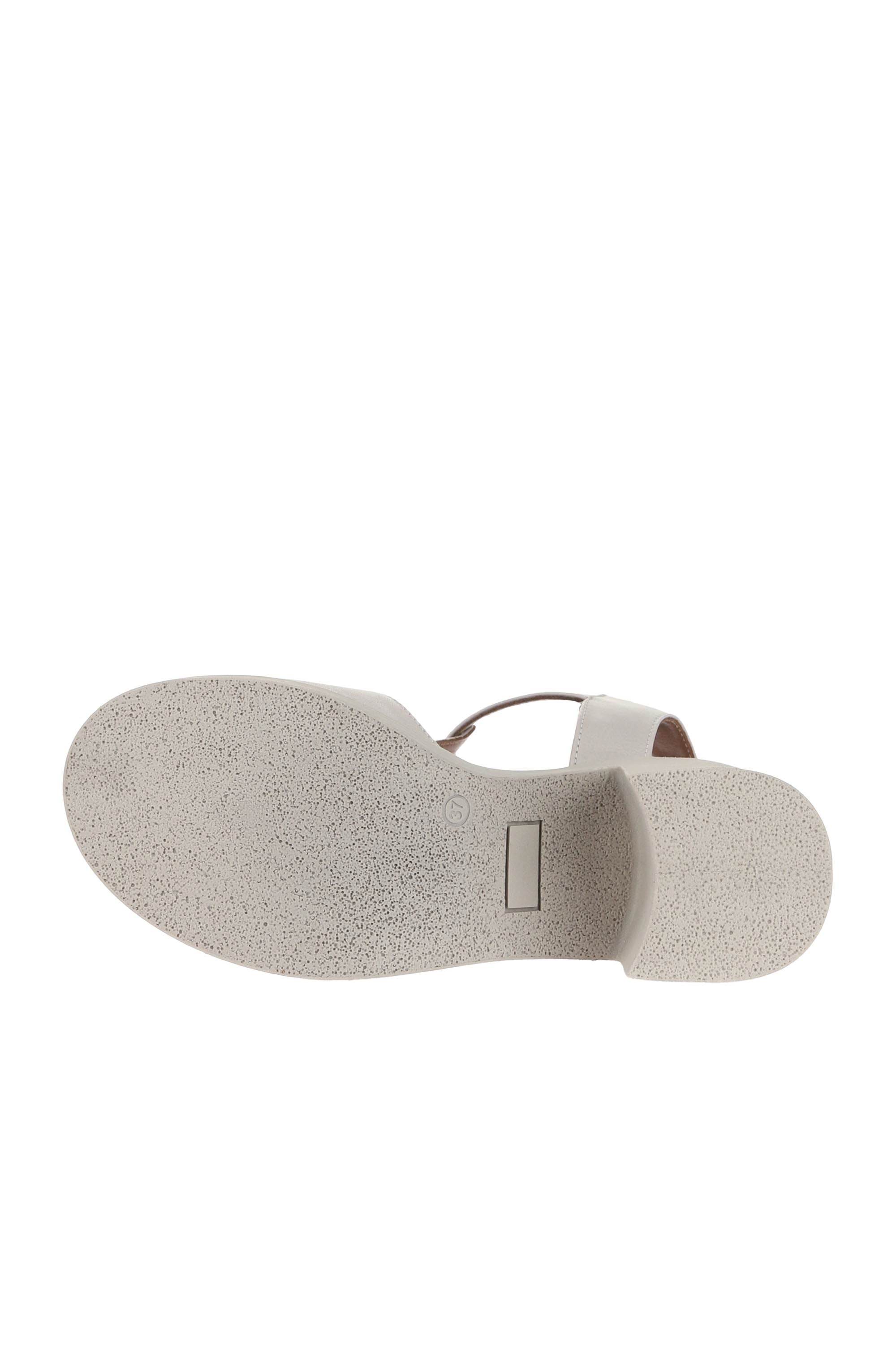 Bueno Women's Leather Heeled Sandal