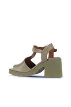 Bueno Women's Leather Heeled Sandal