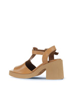 Bueno Women's Leather Heeled Sandal