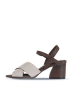 Bueno Women's Leather Heeled Sandal