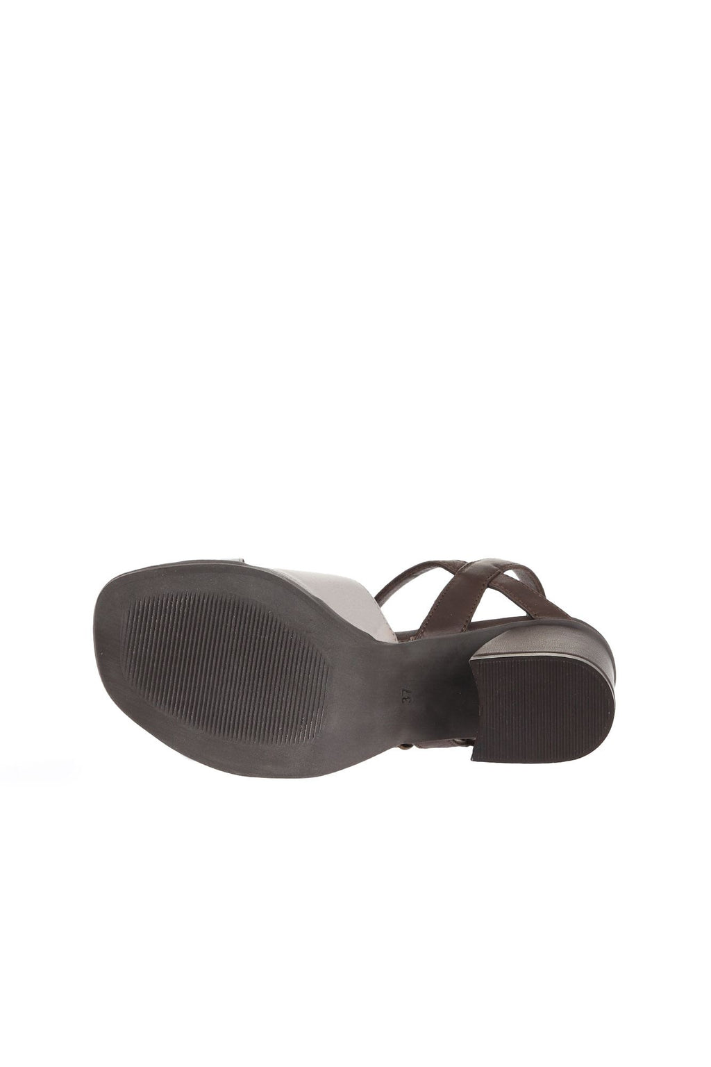 Bueno Women's Leather Heeled Sandal