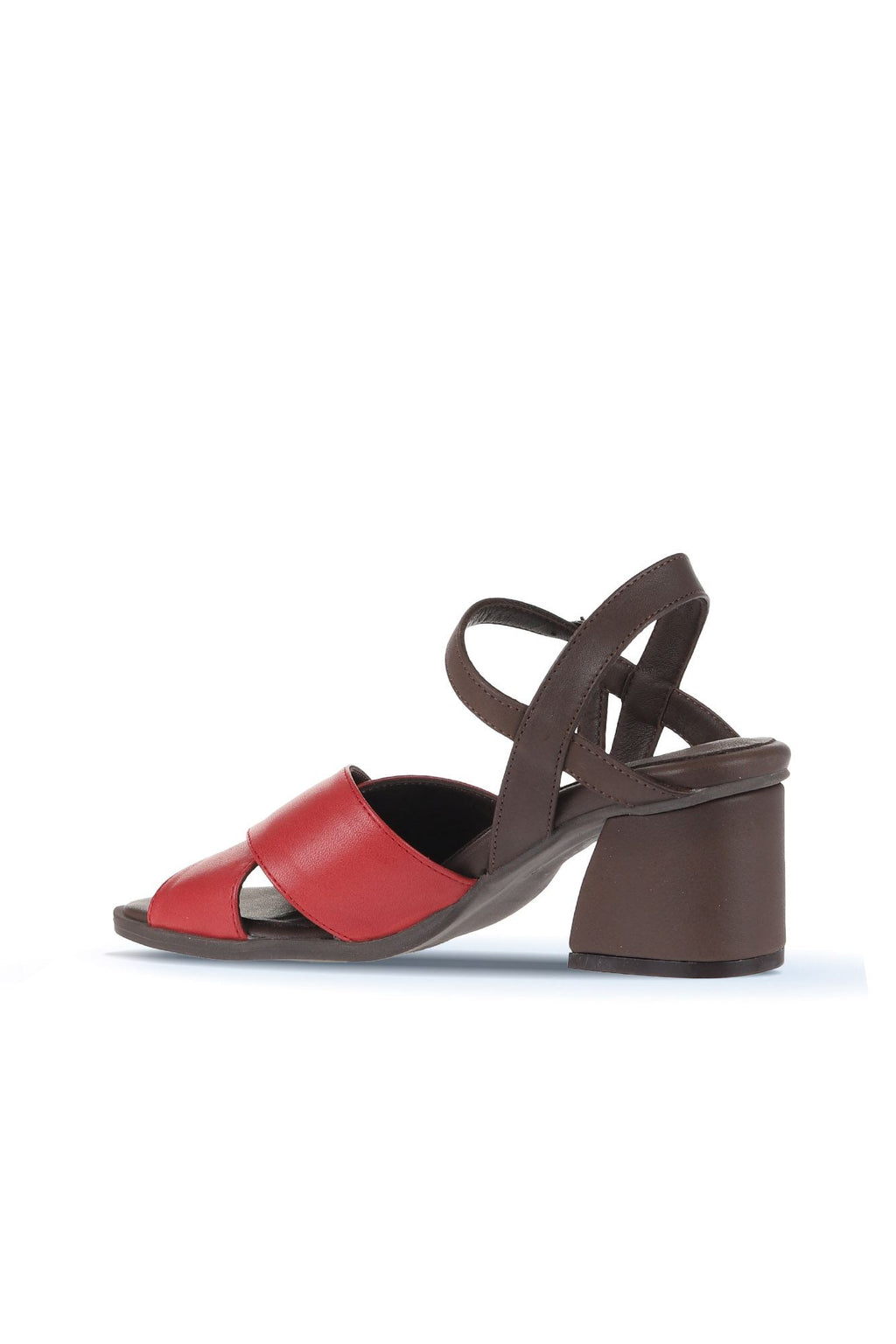 Bueno Women's Leather Heeled Sandal