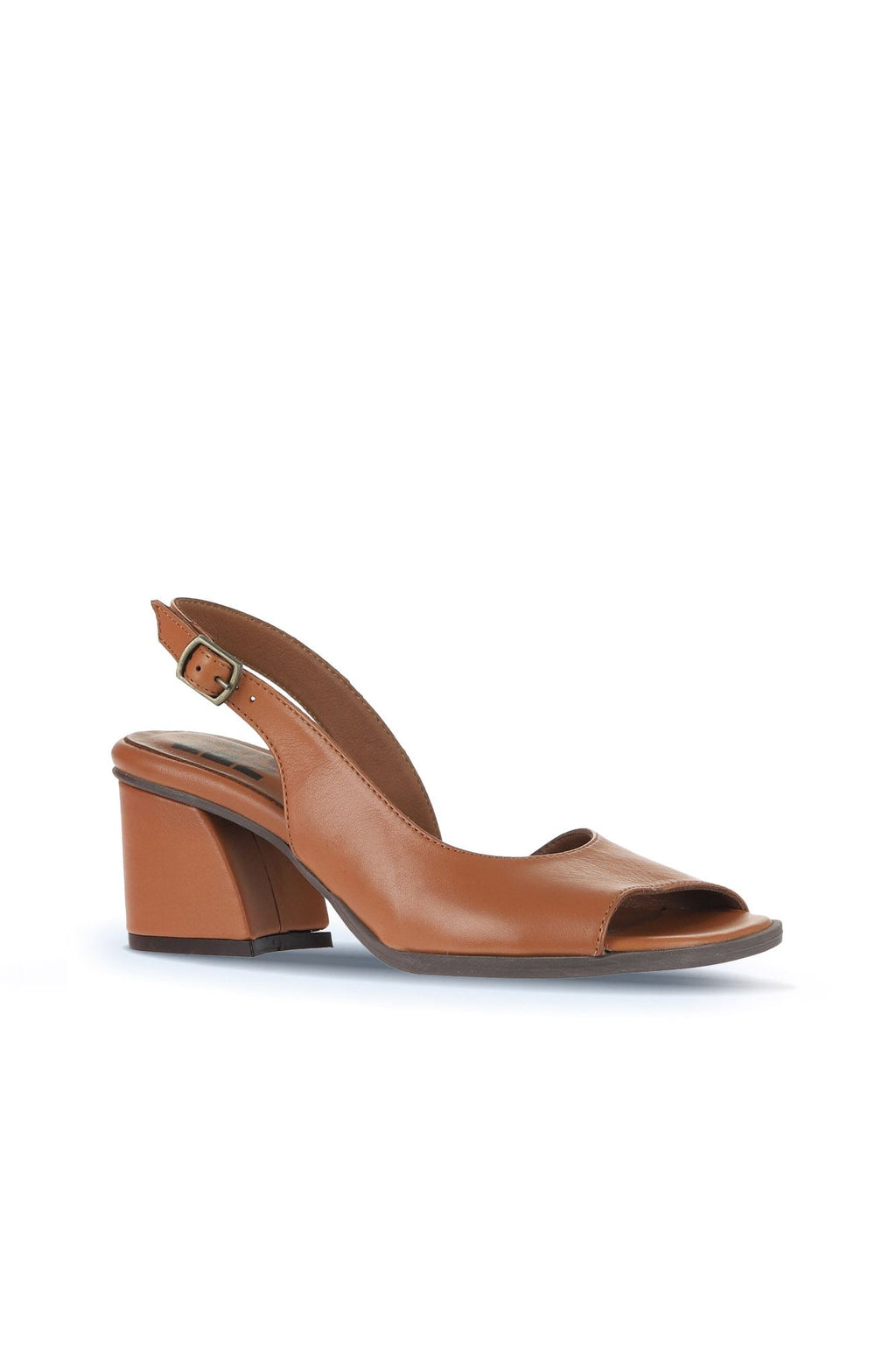 Bueno Women's Leather Heeled Sandal