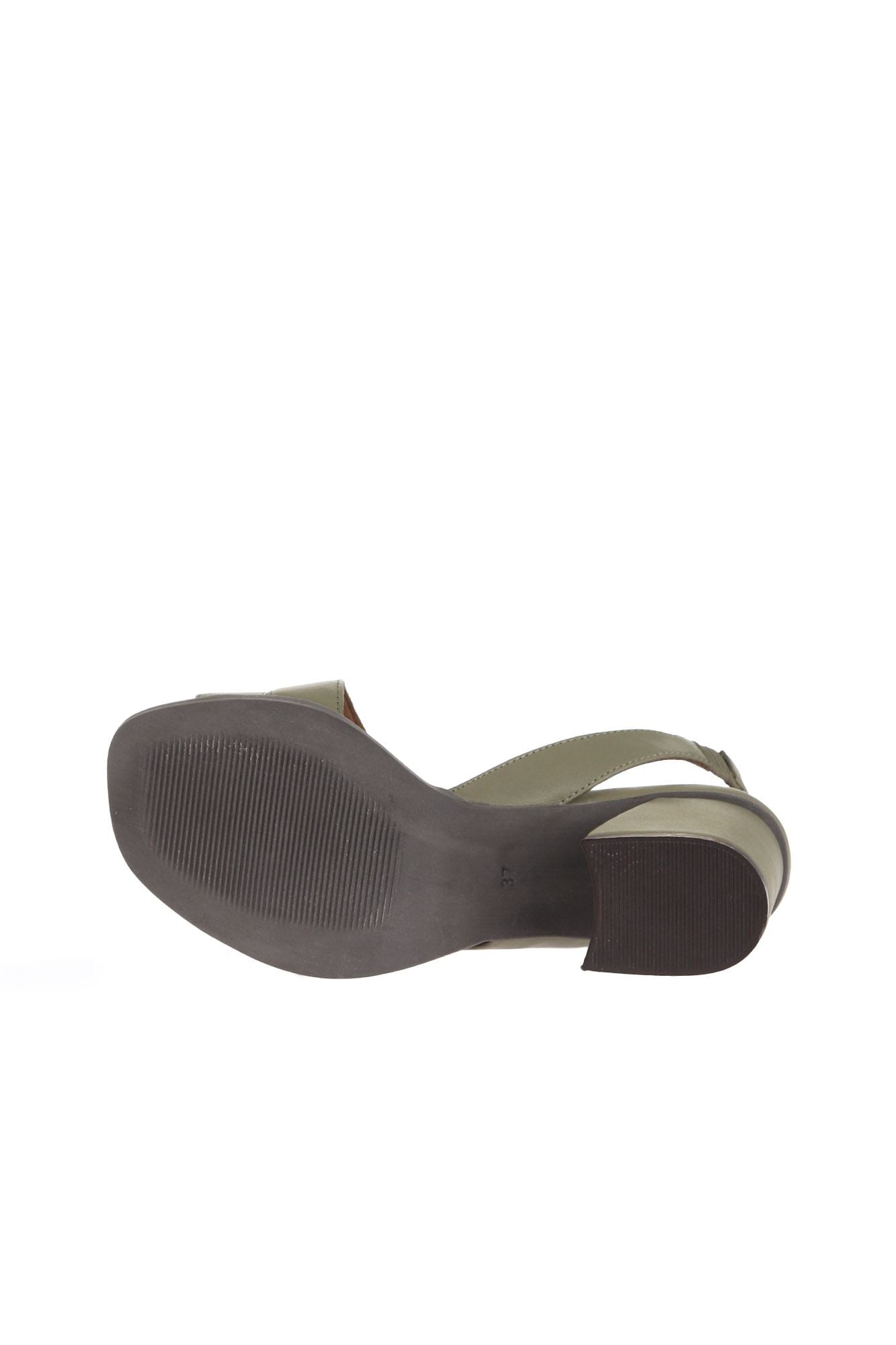 Bueno Women's Leather Heeled Sandal