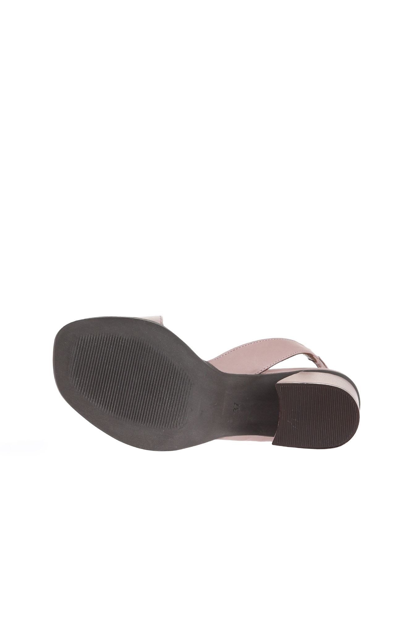 Bueno Women's Leather Heeled Sandal