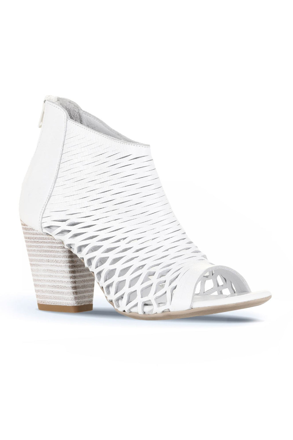 Bueno Women's Leather Heeled Sandal