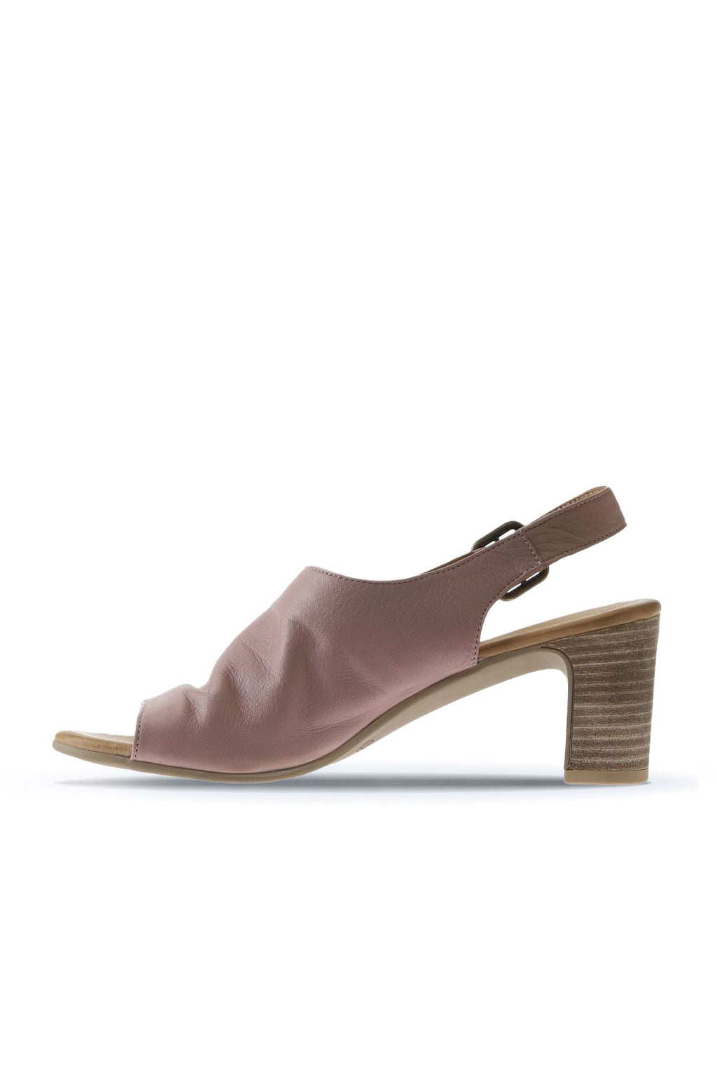 Bueno Women's Leather Heeled Sandal