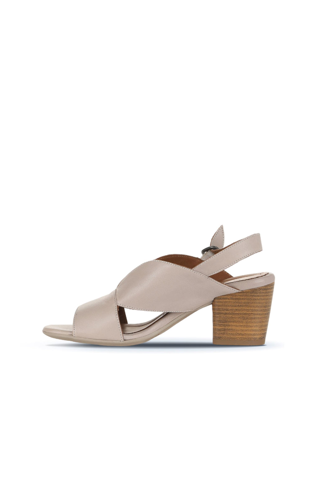 Bueno Women's Leather Heeled Sandal