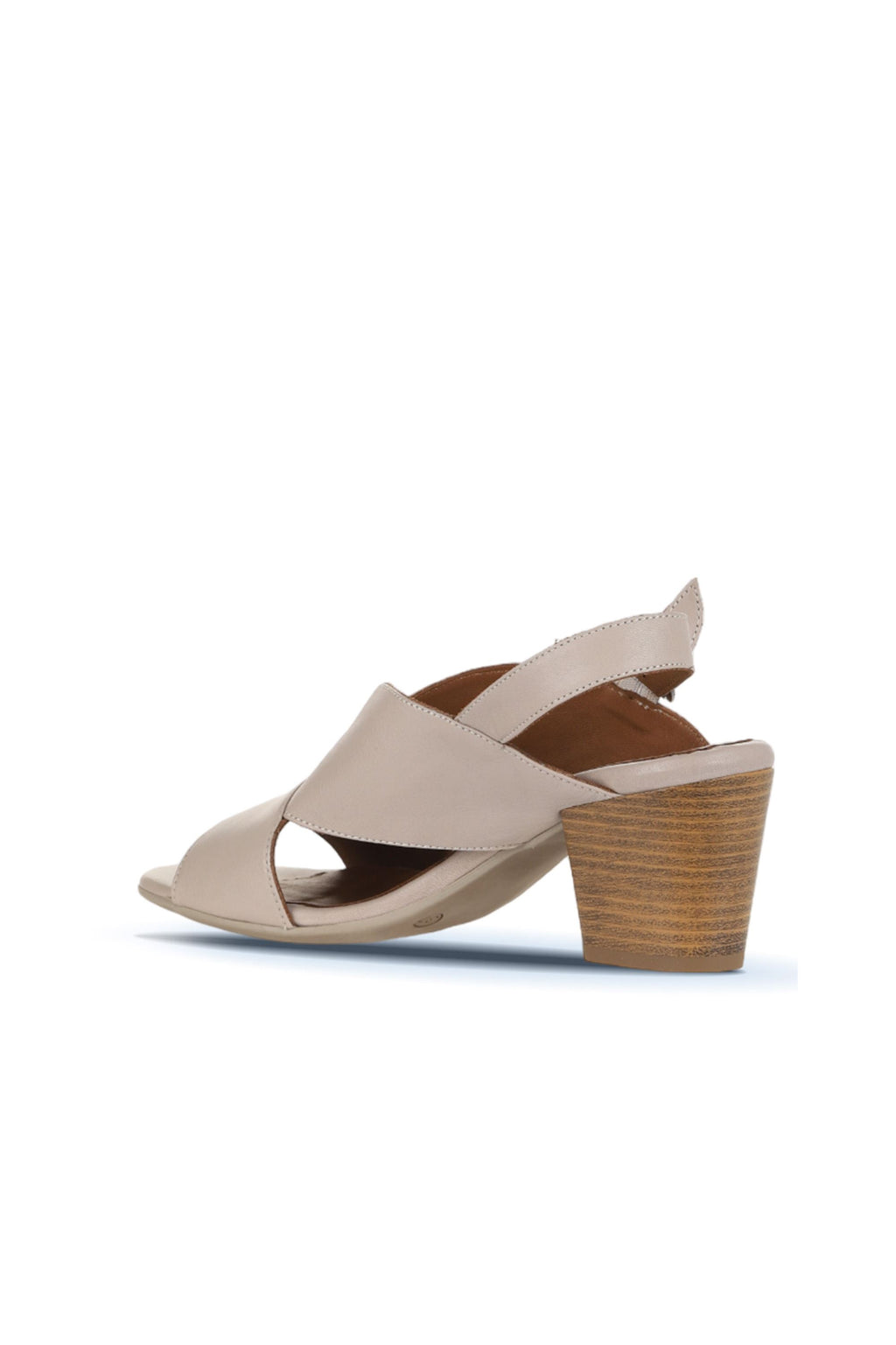 Bueno Women's Leather Heeled Sandal