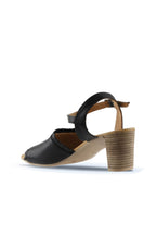 Bueno Women's Leather Heeled Sandal