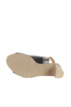 Bueno Women's Leather Heeled Sandal