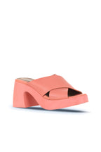 Bueno Women's Leather Heeled Slipper