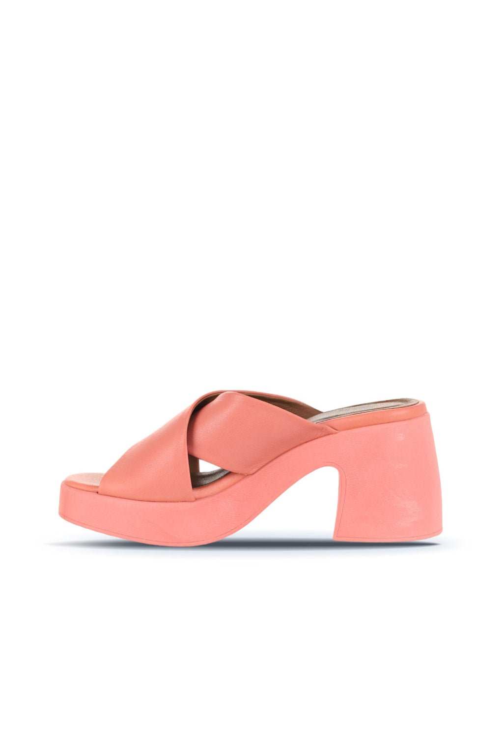 Bueno Women's Leather Heeled Slipper