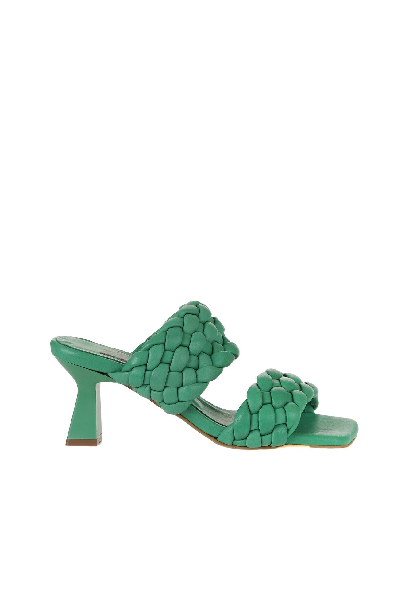 Bueno Women's Leather Heeled Slipper