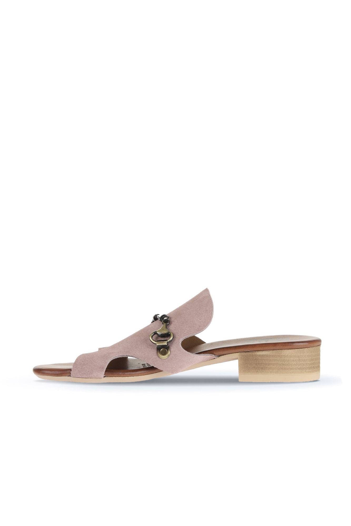 Bueno Women's Leather Flat Slipper