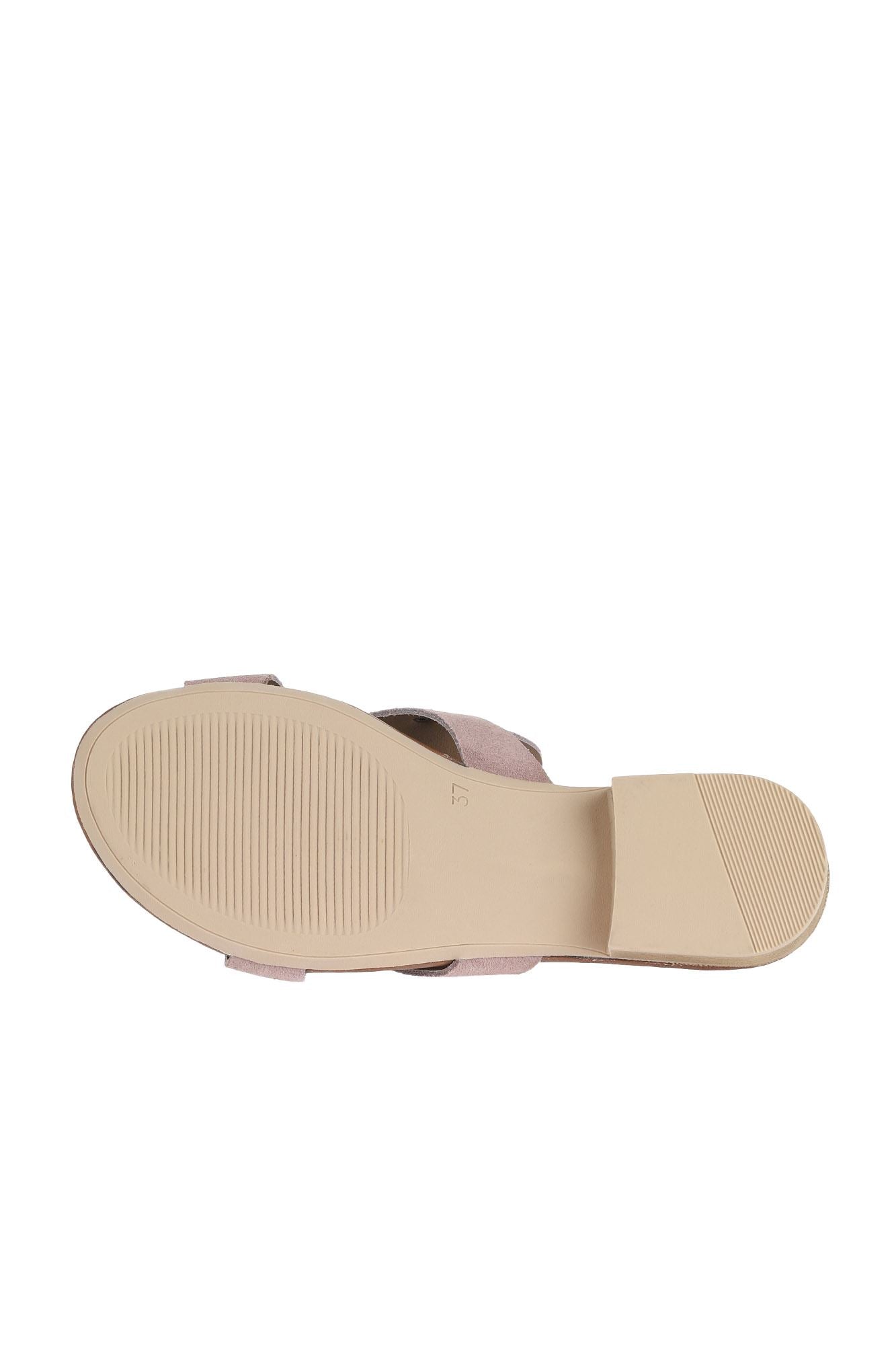 Bueno Women's Leather Flat Slipper