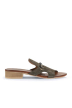 Bueno Women's Leather Flat Slipper