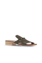 Bueno Women's Leather Flat Slipper