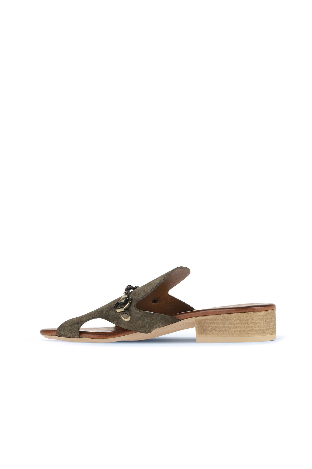 Bueno Women's Leather Flat Slipper