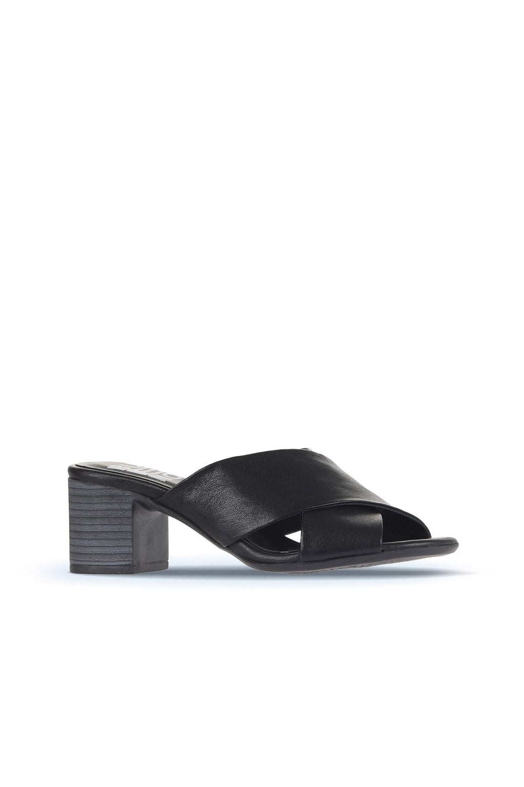 Bueno Women's Leather Heeled Slipper