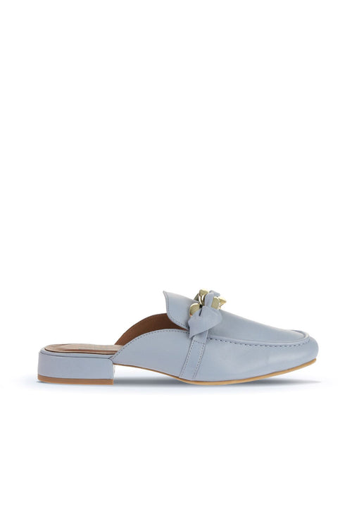 Bueno women's Comfort Heel Slide in blue