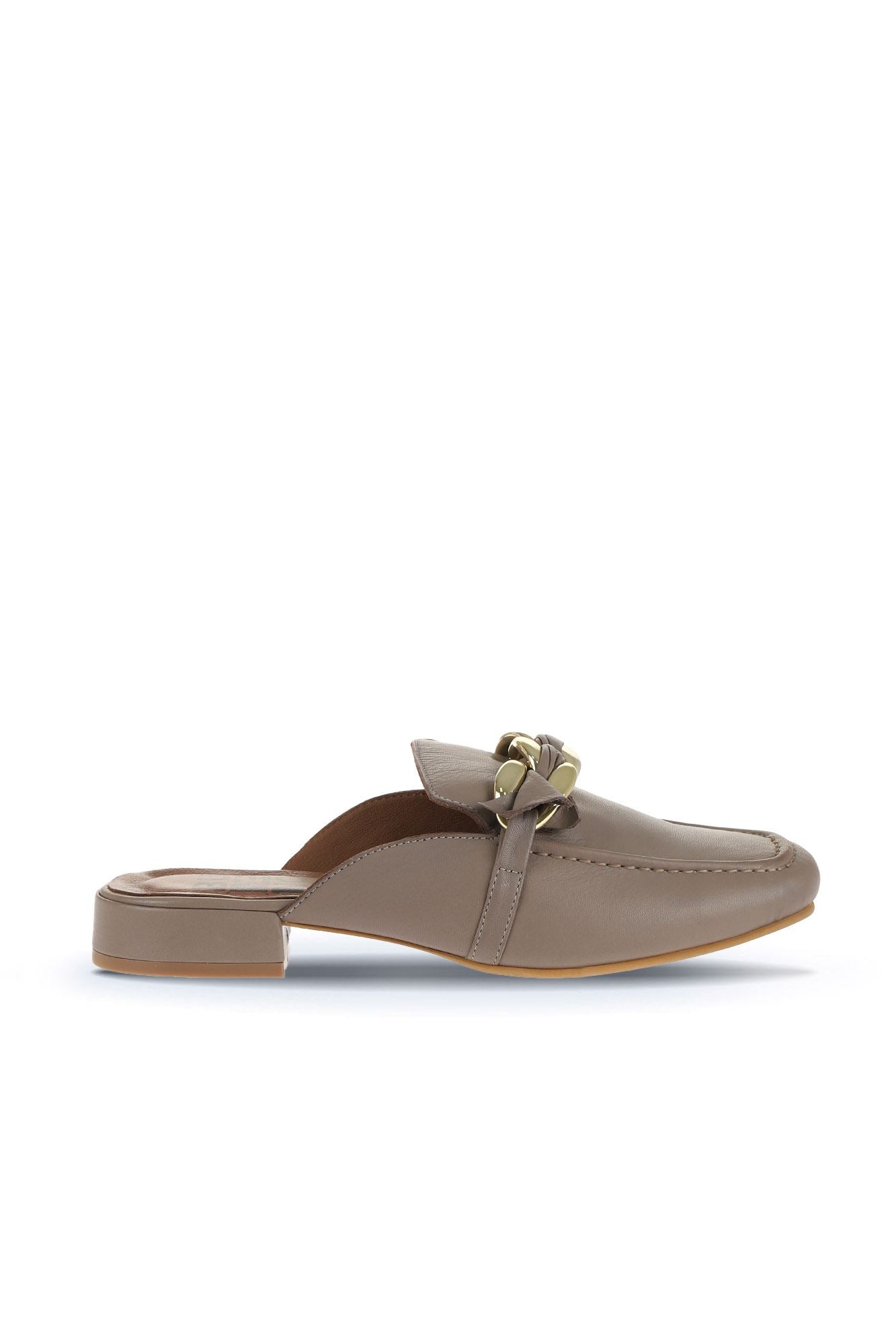 Bueno Women's Leather Flat Slipper