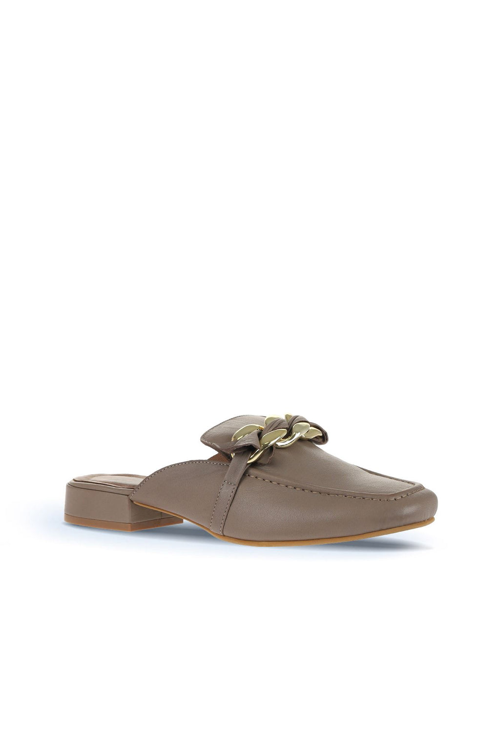 Bueno Women's Leather Flat Slipper