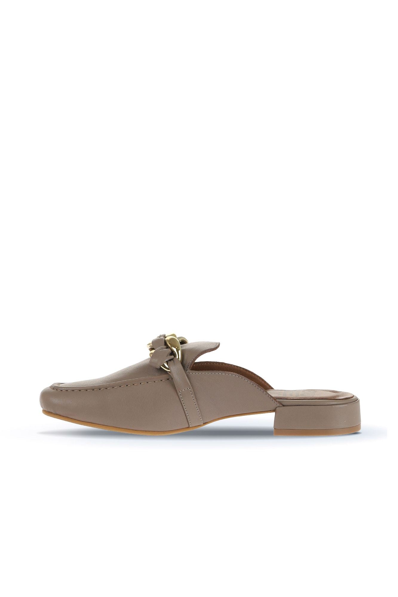 Bueno Women's Leather Flat Slipper