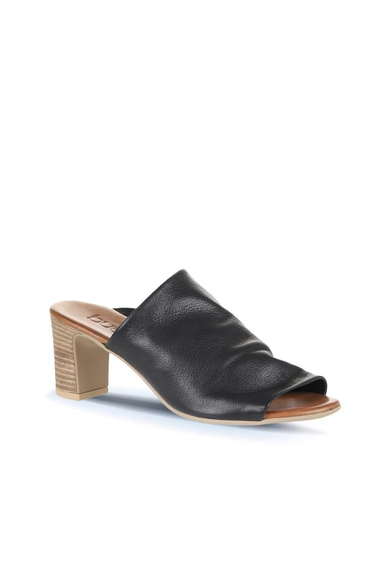 Bueno Women's Leather Heeled Slipper