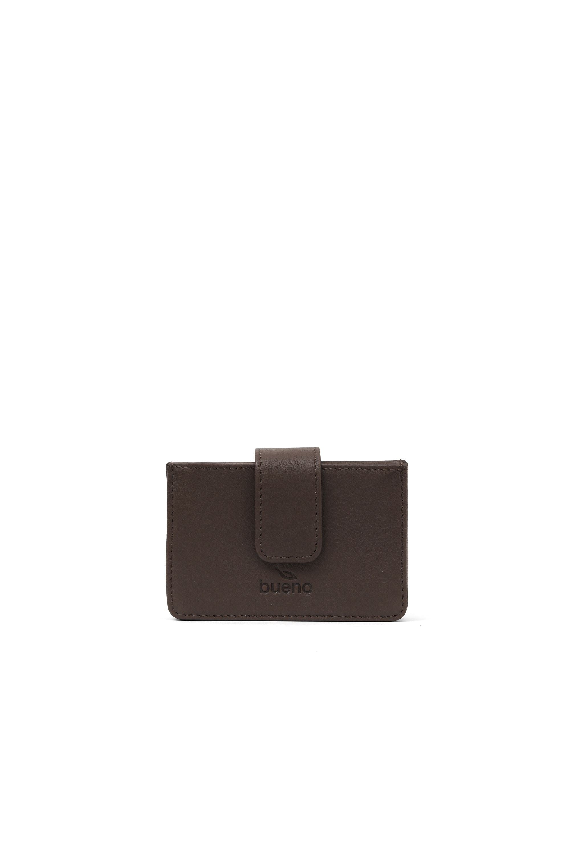 Bueno Unisex Leather Card Holder